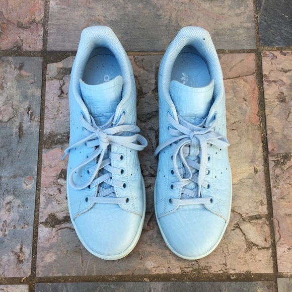 adidas stan smith light blue